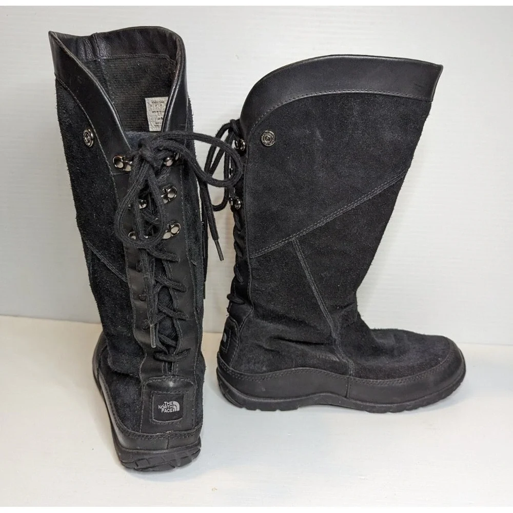 The North Face Black‎ Primaloft Suede Boots Women's Size 6
